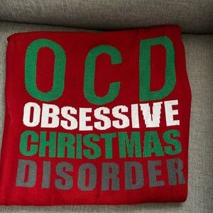 Christmas sweater size L women holiday